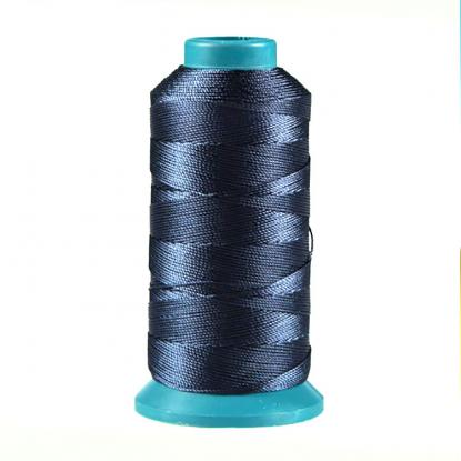 100% filament black polyester high tenacity sewing thread